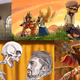 Clockwise from left: Romance in the Sky, Golden Sky Stories, Threadbare, The Play’s the Thing.